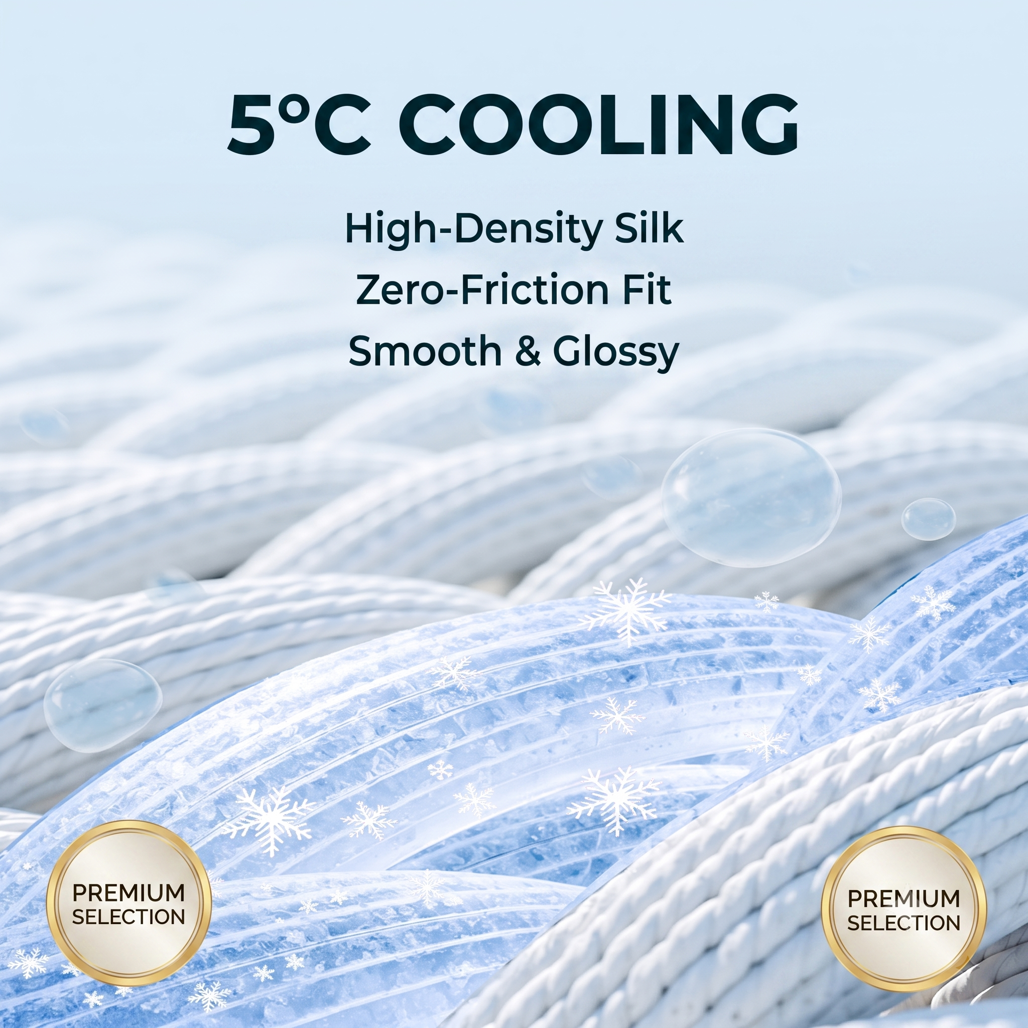 Silky Soft & Smooth: Offers a luxurious, "zero-friction" feel that is incredibly gentle on your skin and hair.