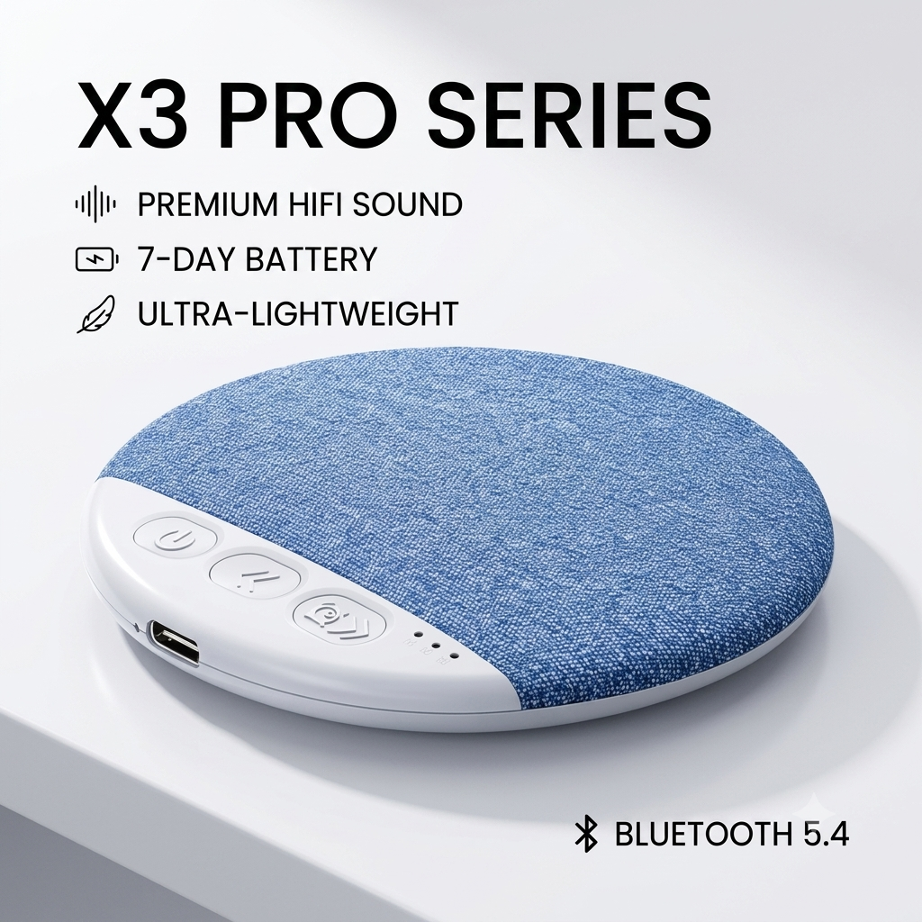 No Headphones Needed: Ditch the uncomfortable earbuds. Simply place it under your pillow to protect your hearing and sleep comfortably all night long.
