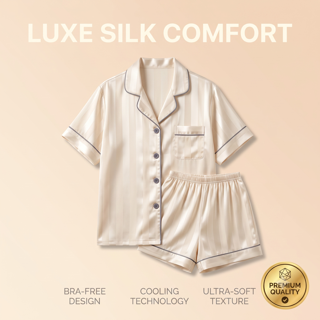 Ultimate Comfort: Made from soft, breathable, and skin-friendly fabric to keep you cool and relaxed all night long.