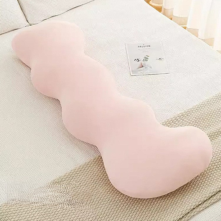Ergonomic Dual Contour Design: The unique wavy shape perfectly hugs your natural body curves, providing targeted support exactly where you need it.