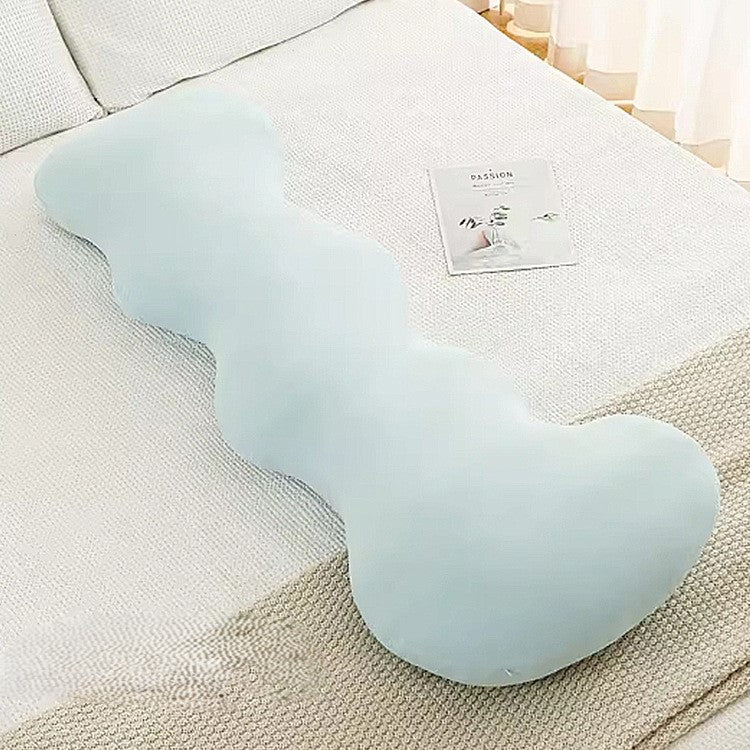 Ergonomic Dual Contour Design: The unique wavy shape perfectly hugs your natural body curves, providing targeted support exactly where you need it.